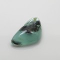 Natural Peru opal 14.76 Carats Paraiba Blue Green Fancy Heart 28x15 mm Loose Gemstone - Image 4