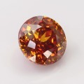Natural Sphalerite 6.89 Carats Sunset Orange Round 11x7 mm Loose Gemstone - Image 5
