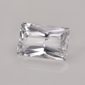 Natural Petalite 3.97 Carats White Fancy  12x8 mm Loose Gemstone - Image 1