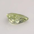 Natural Amblygonite 2.02 Carats Yellowish Green Pear 10x7 mm Loose Gemstone - Image 4