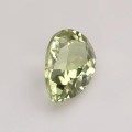 Natural Amblygonite 2.02 Carats Yellowish Green Pear 10x7 mm Loose Gemstone - Image 5