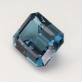 Natural Topaz 33.70 Carats London Blue Emerald 20x16 mm Loose Gemstone - Image 3