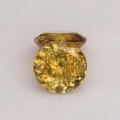 Natural Sphene pair 1.26 Carats Golden Yellow With Orange Flashes Round 5x3 mm Loose Gemstone - Image 7