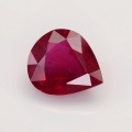 Natural Ruby 5.99 Carats Pinkish Red Pear 13x11 mm Loose Gemstone - Image 3