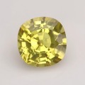 Natural Sapphire 1.83 Carats Golden Yellow Antique Cushion 7x4 mm Loose Gemstone - Image 2
