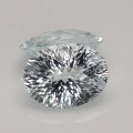Natural Beryl pair 16.30 Carats Half White Oval Checker 16x12 mm Loose Gemstone - Image 7