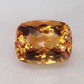Natural Citrine 52.47 Carats Orange Yellow  Cushion 24x19 mm Loose Gemstone - Image 1