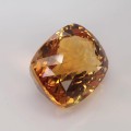 Natural Citrine 52.47 Carats Orange Yellow  Cushion 24x19 mm Loose Gemstone - Image 5
