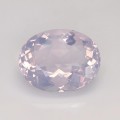 Natural Lavender quartz 18.16 Carats Baby Lavender Oval 20x16 mm Loose Gemstone - Image 1