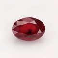 Natural Ruby 1.04 Carats Red  Oval 6x5 mm Loose Gemstone - Image 1
