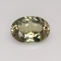 Natural Disapore 4.16 Carats Honey Green to Salmon Brown Oval 12x9 mm Loose Gemstone - Image 1