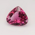 Natural Rubellite 6.85 Carats Neon Purplish Pink Pear 14x13 mm Loose Gemstone - Image 2