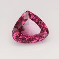 Natural Rubellite 6.85 Carats Neon Purplish Pink Pear 14x13 mm Loose Gemstone - Image 1