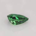 Natural Tsavorite garnet 0.52 Carats Chrome Green Pear 6x4 mm Loose Gemstone - Image 3