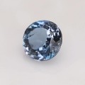 Natural Aquamarine 0.50 Carats Vivid Blue Round 5x3 mm Loose Gemstone - Image 3