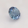Natural Aquamarine 0.50 Carats Vivid Blue Round 5x3 mm Loose Gemstone - Image 5