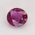 Natural Ruby 1.05 Carats Pinkish Red Oval 6x5 mm Loose Gemstone - Image 7