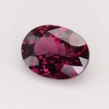 Natural Rhodolite garnet 3.55 Carats Purplish Pink Oval 11x8 mm Loose Gemstone - Image 2