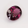 Natural Rhodolite garnet 3.55 Carats Purplish Pink Oval 11x8 mm Loose Gemstone - Image 5