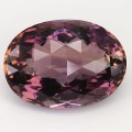 Natural Ametrine 67.23 Carats Purple to Mild Yellow Oval Checker 32x23 mm Loose Gemstone - Image 1