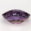 Natural Ametrine 67.23 Carats Purple to Mild Yellow Oval Checker 32x23 mm Loose Gemstone - Image 4