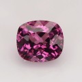 Natural Malaya garnet 1.12 Carats Purplish Pink Cushion 6x5 mm Loose Gemstone - Image 1