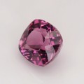 Natural Malaya garnet 1.12 Carats Purplish Pink Cushion 6x5 mm Loose Gemstone - Image 3