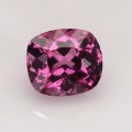 Natural Malaya garnet 1.12 Carats Purplish Pink Cushion 6x5 mm Loose Gemstone - Image 7