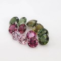Natural Tourmaline earring round set 9.08 Carats Multicolor Round Mixed Lot Loose Gemstone - Image 3