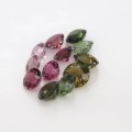 Natural Tourmaline earring round set 9.08 Carats Multicolor Round Mixed Lot Loose Gemstone - Image 4