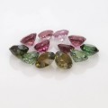Natural Tourmaline earring round set 9.08 Carats Multicolor Round Mixed Lot Loose Gemstone - Image 2