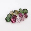 Natural Tourmaline earring round set 9.08 Carats Multicolor Round Mixed Lot Loose Gemstone - Image 6