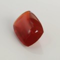 Natural Fire opal 6.07 Carats Fire Orange Cushion Buff Top 16x12 mm Loose Gemstone - Image 3