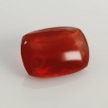 Natural Fire opal 6.07 Carats Fire Orange Cushion Buff Top 16x12 mm Loose Gemstone - Image 6
