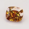 Natural Sphalerite 15.32 Carats Sunset Orange Cushion 15x13 mm Loose Gemstone - Image 2