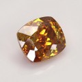 Natural Sphalerite 15.32 Carats Sunset Orange Cushion 15x13 mm Loose Gemstone - Image 5
