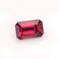 Natural Ruby 0.40 Carats Blood Red Emerald Cut 5x3 mm Loose Gemstone - Image 1