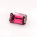 Natural Ruby 0.40 Carats Blood Red Emerald Cut 5x3 mm Loose Gemstone - Image 2
