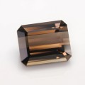 Natural Tourmaline 21.96 Carats Imperial Brown Emerald Cut 17x14 mm Loose Gemstone - Image 7