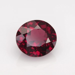 rhodolite garnet  4.42cts - 10x8mm