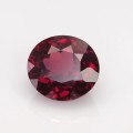 Natural Rhodolite garnet 4.42 Carats Purplish Pink Oval 10x8 mm Loose Gemstone - Image 2