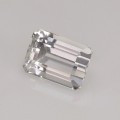 Natural Montebrasite 2.62 Carats White Emerald Cut 9x6 mm Loose Gemstone - Image 3
