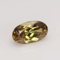 Natural Grossular garnet 1.50 Carats Golden Yellow Oval 9x5 mm Loose Gemstone - Image 1