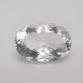 Natural Petalite 16.07 Carats White Oval 22x15 mm Loose Gemstone - Image 1
