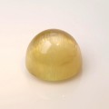 Natural Danburite cats eye 10.59 Carats Yellow Round Cabochon 12x9 mm Loose Gemstone - Image 4