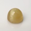 Natural Danburite cats eye 10.59 Carats Yellow Round Cabochon 12x9 mm Loose Gemstone - Image 7