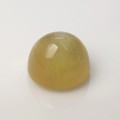 Natural Danburite cats eye 10.59 Carats Yellow Round Cabochon 12x9 mm Loose Gemstone - Image 8