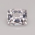 Natural Scapolite 2.98 Carats White Cushion 10x8 mm Loose Gemstone - Image 1