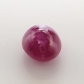 Natural Ruby 2.54 Carats Pinkish Red Oval Cabochon 8x7 mm Loose Gemstone - Image 4