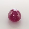 Natural Ruby 2.54 Carats Pinkish Red Oval Cabochon 8x7 mm Loose Gemstone - Image 2